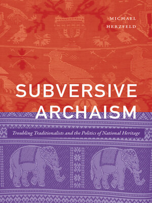 cover image of Subversive Archaism